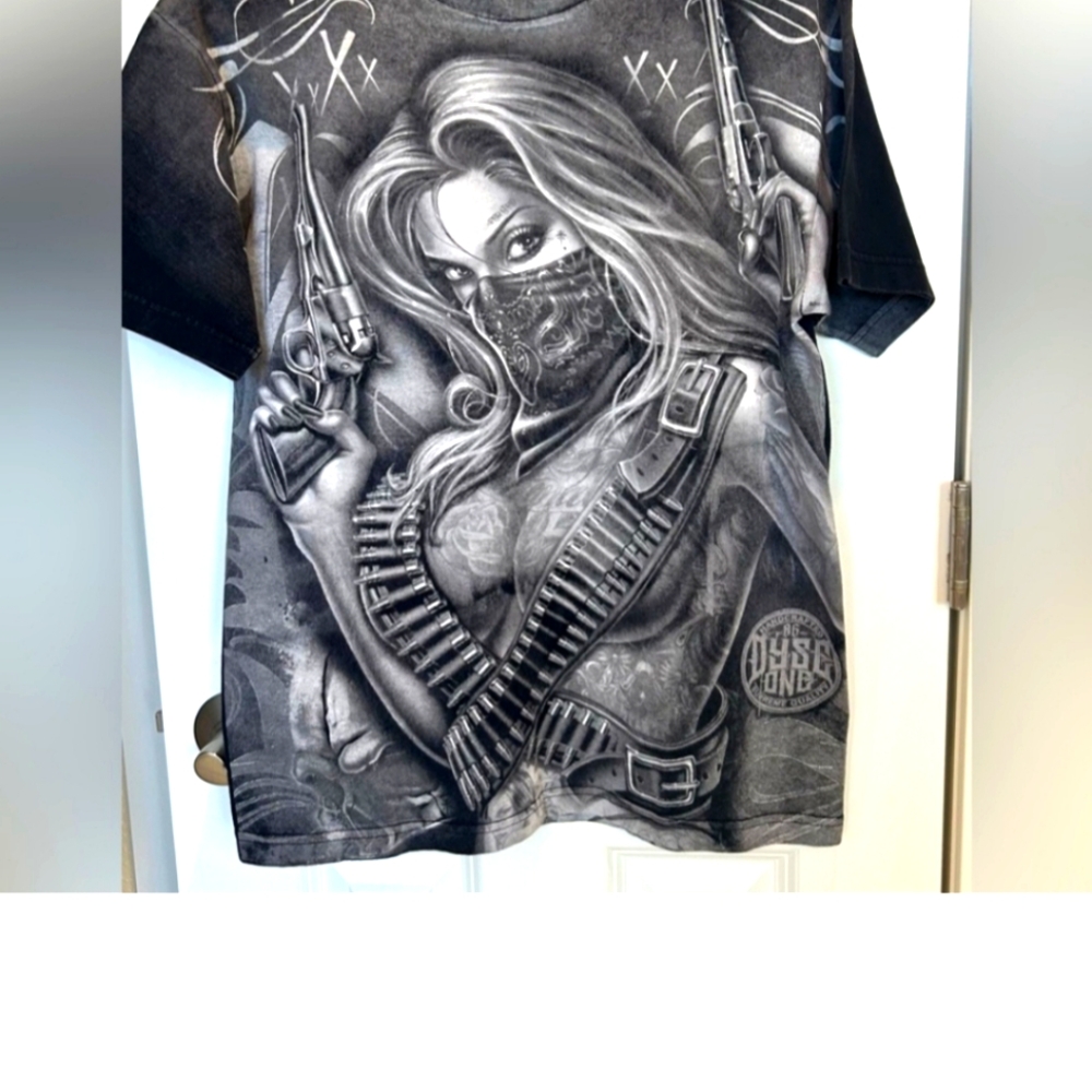 Dyse One Authentic Black T-shirt. M